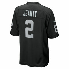 Ashton Jeanty #2 Las Vegas Raiders Nike Game NFL Jersey Black - Taass outlet