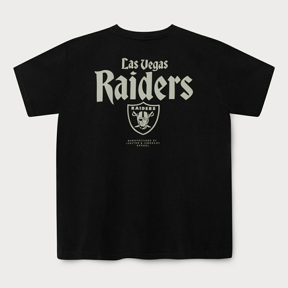 Las Vegas Raiders L&L '89 Classics NFL T-Shirt Charcoal - Taass for sale