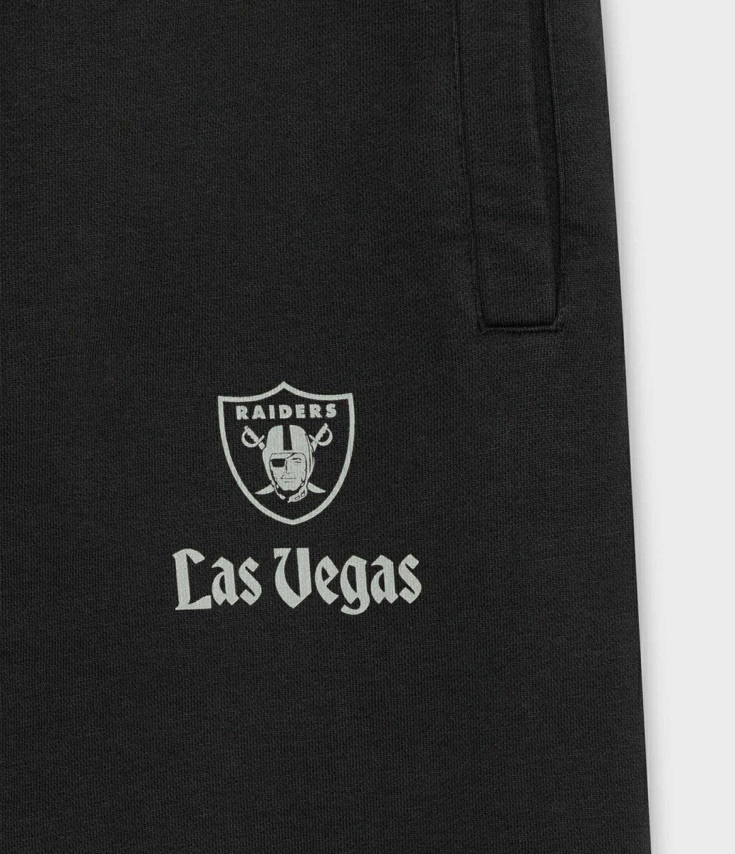 Las Vegas Raiders L&L '06 Classics NFL Sweatpants Black - Taass Online
