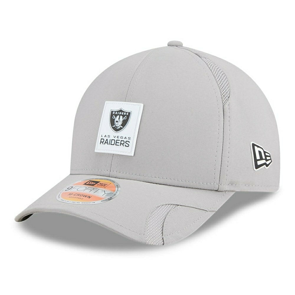 Las Vegas Raiders 2025 NFL On-Field Sideline 9FORTY M-Crown Cap CW Grau - Taass on sale