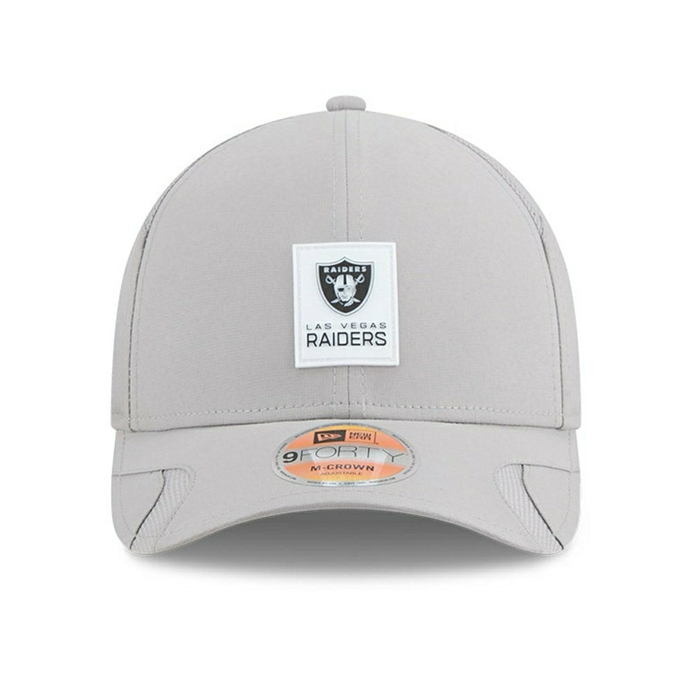 Las Vegas Raiders 2025 NFL On-Field Sideline 9FORTY M-Crown Cap CW Grau - Taass on sale