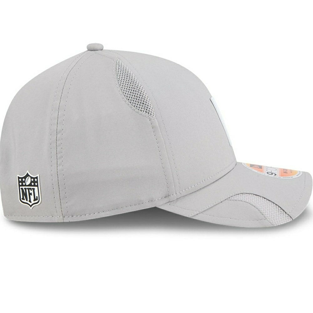 Las Vegas Raiders 2025 NFL On-Field Sideline 9FORTY M-Crown Cap CW Grau - Taass on sale