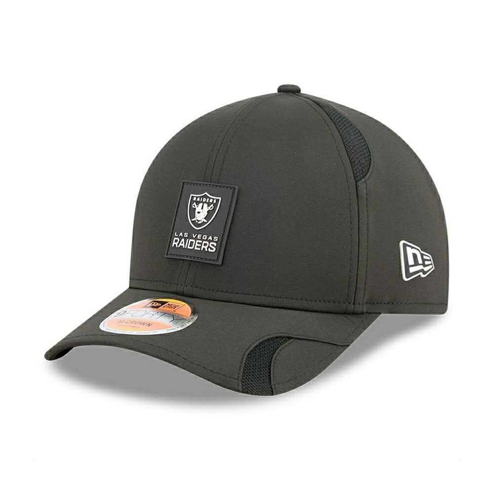 Las Vegas Raiders 2025 NFL On-Field Sideline 9FORTY M-Crown Cap Black - Taass sale