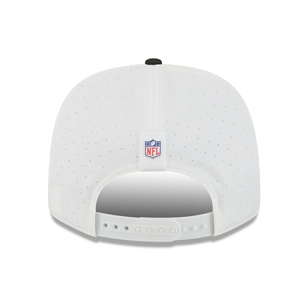 Las Vegas Raiders 2025 NFL Training Camp New Era  9SEVENTY Stretch-Snap Cap OTC White - Taass for sale
