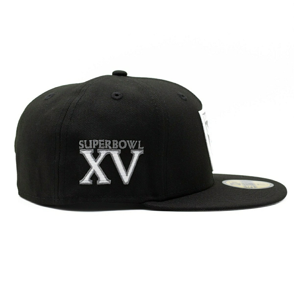 Las Vegas Raiders Super Bowl XV New Era 59FIFTY Fitted NFL Cap Black - Taass outlet