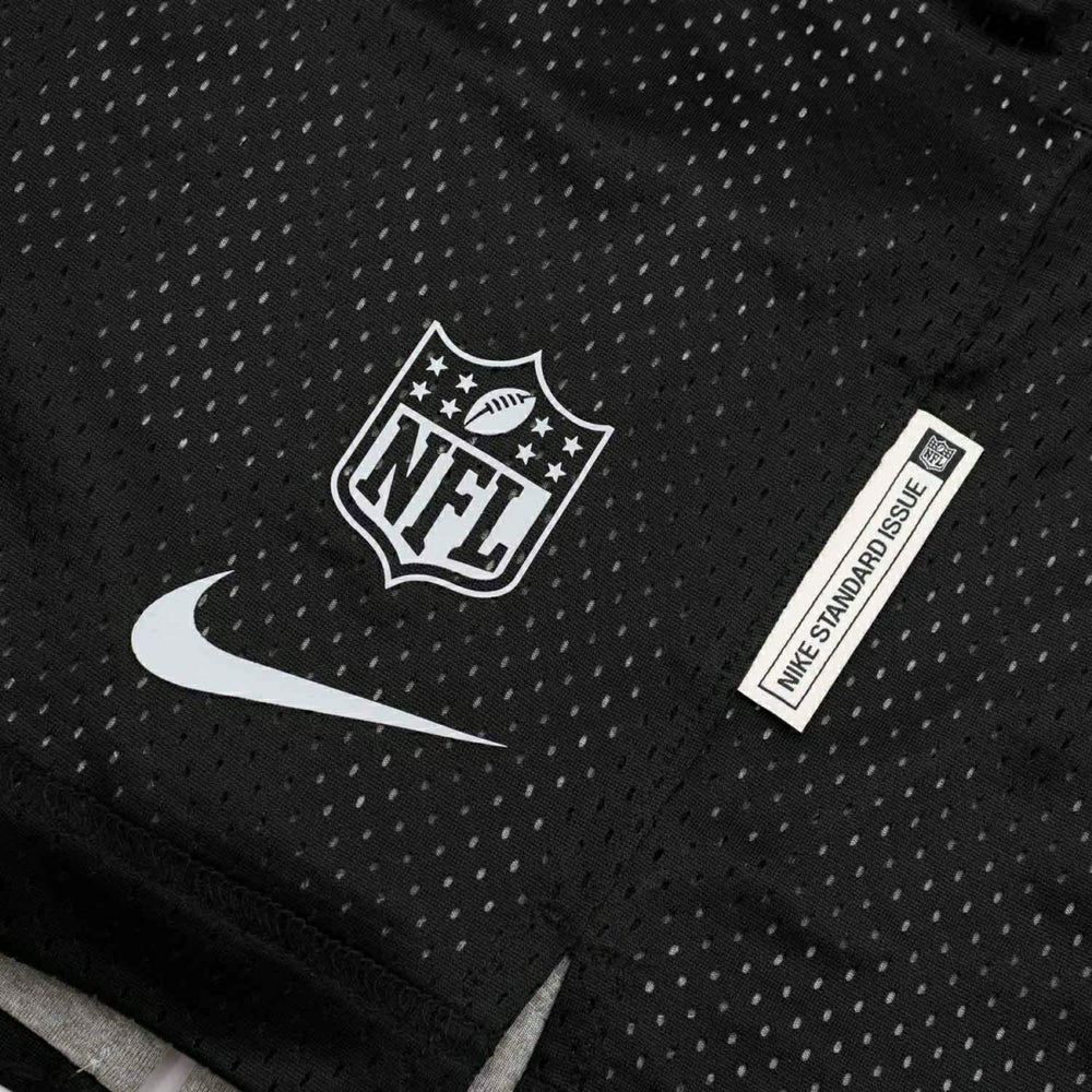 Las Vegas Raiders 2025 NFL Sideline Reversible Mesh Nike Dri-FIT Shorts Black - Taass US