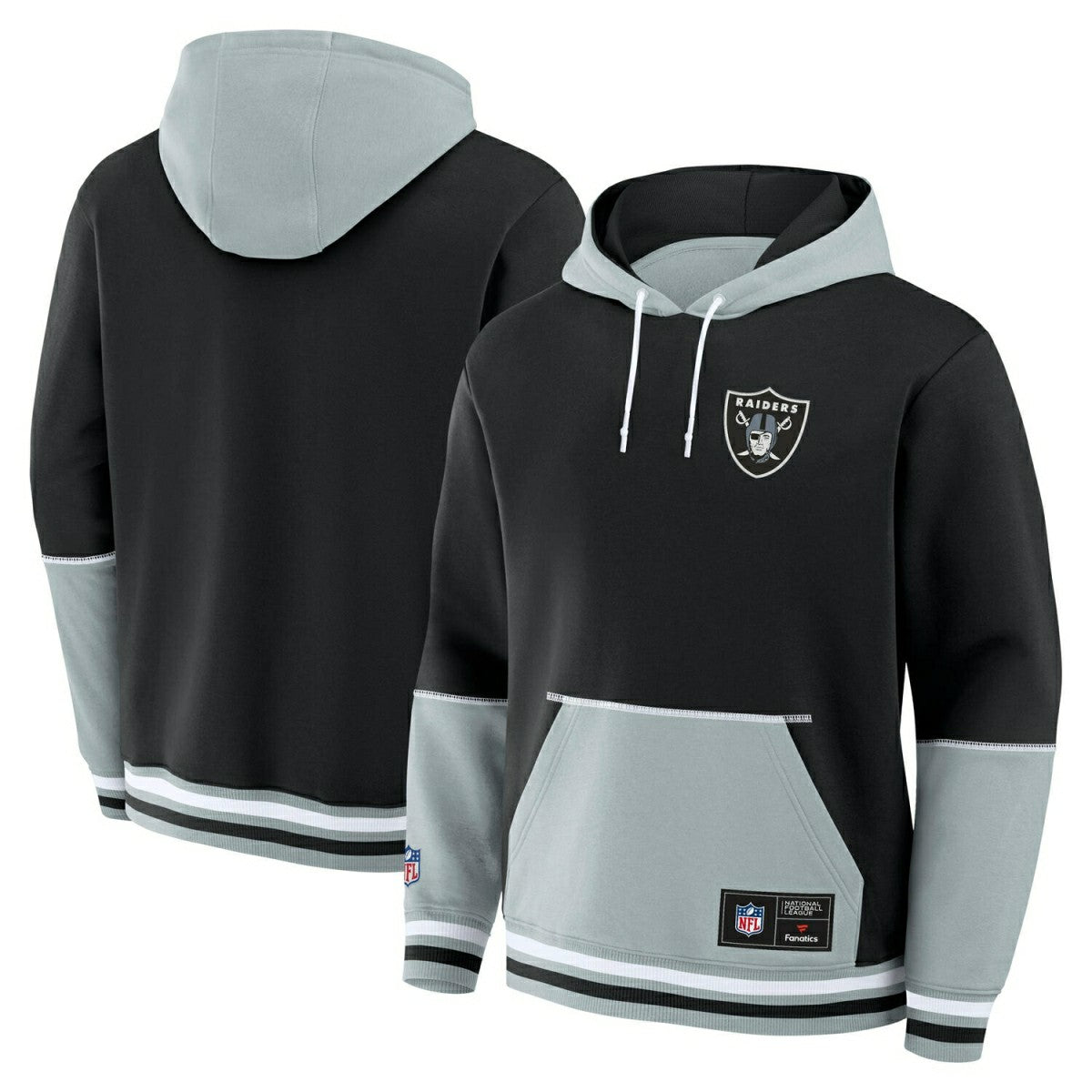 Las Vegas Raiders Foundation NFL Hoodie Black - Taass discount