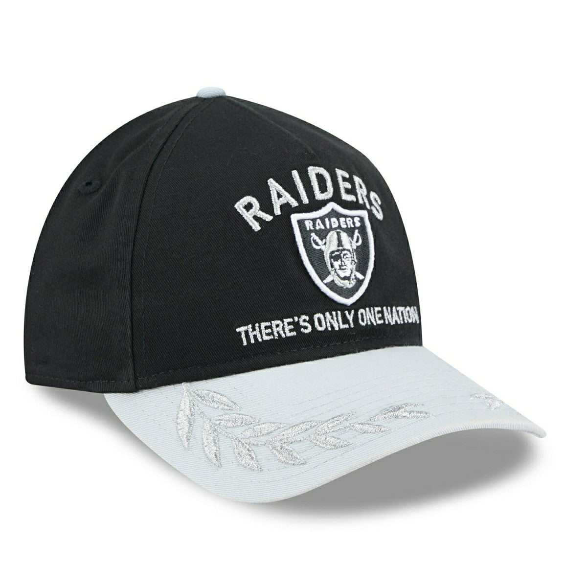 Las Vegas Raiders 2025 NFL Draft 9TWENTY A-Frame Adjustable Cap Black - Taass US