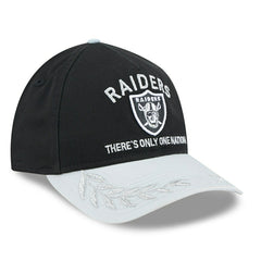 Las Vegas Raiders 2025 NFL Draft 9TWENTY A-Frame Adjustable Cap Black - Taass US