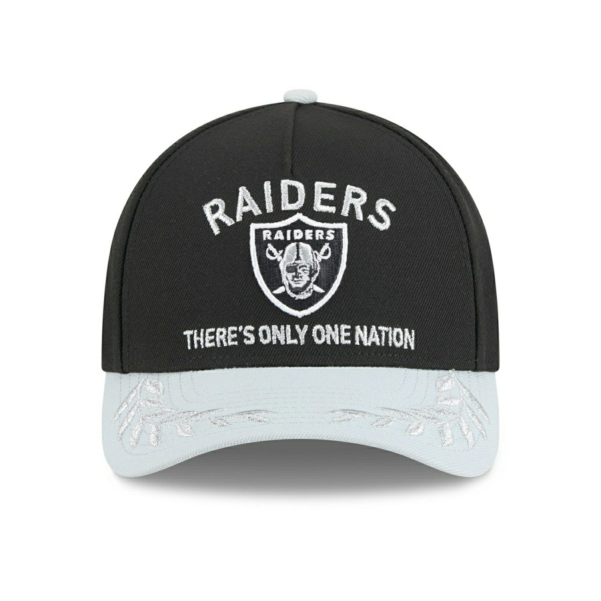 Las Vegas Raiders 2025 NFL Draft 9FORTY M-Crown A-Frame Snapback Cap Black - Taass on sale