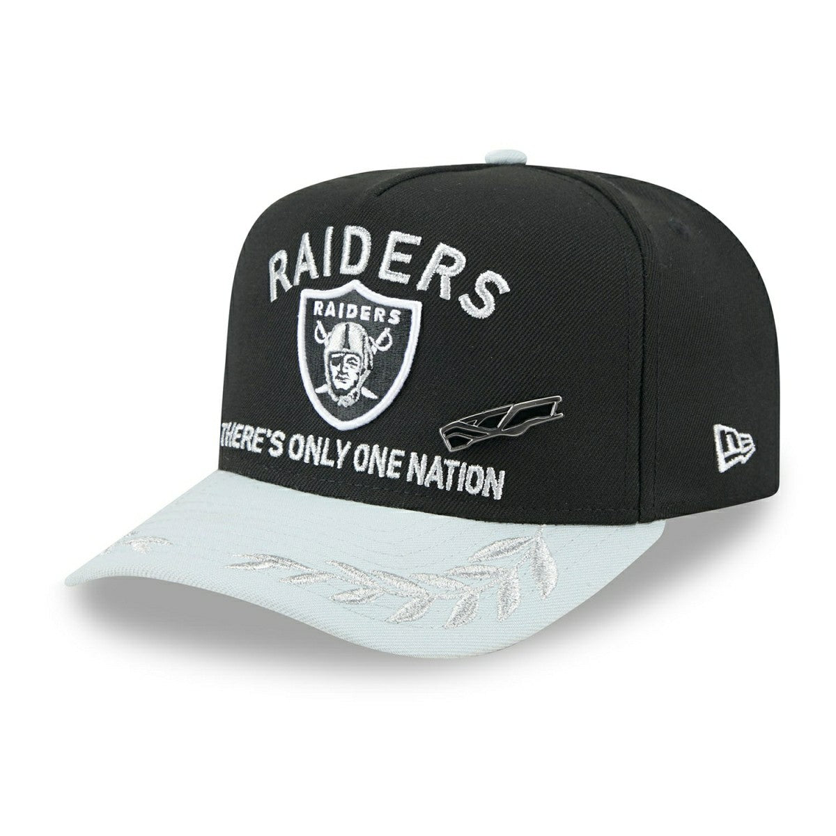 Las Vegas Raiders 2025 NFL Draft New Era 59FIFTY A-Frame Fitted Cap Black - Taass sale