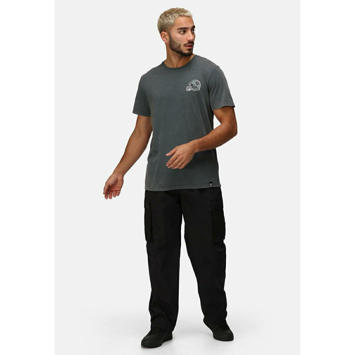 Las Vegas Raiders Recovered College Washed NFL T-Shirt - Taass for sale