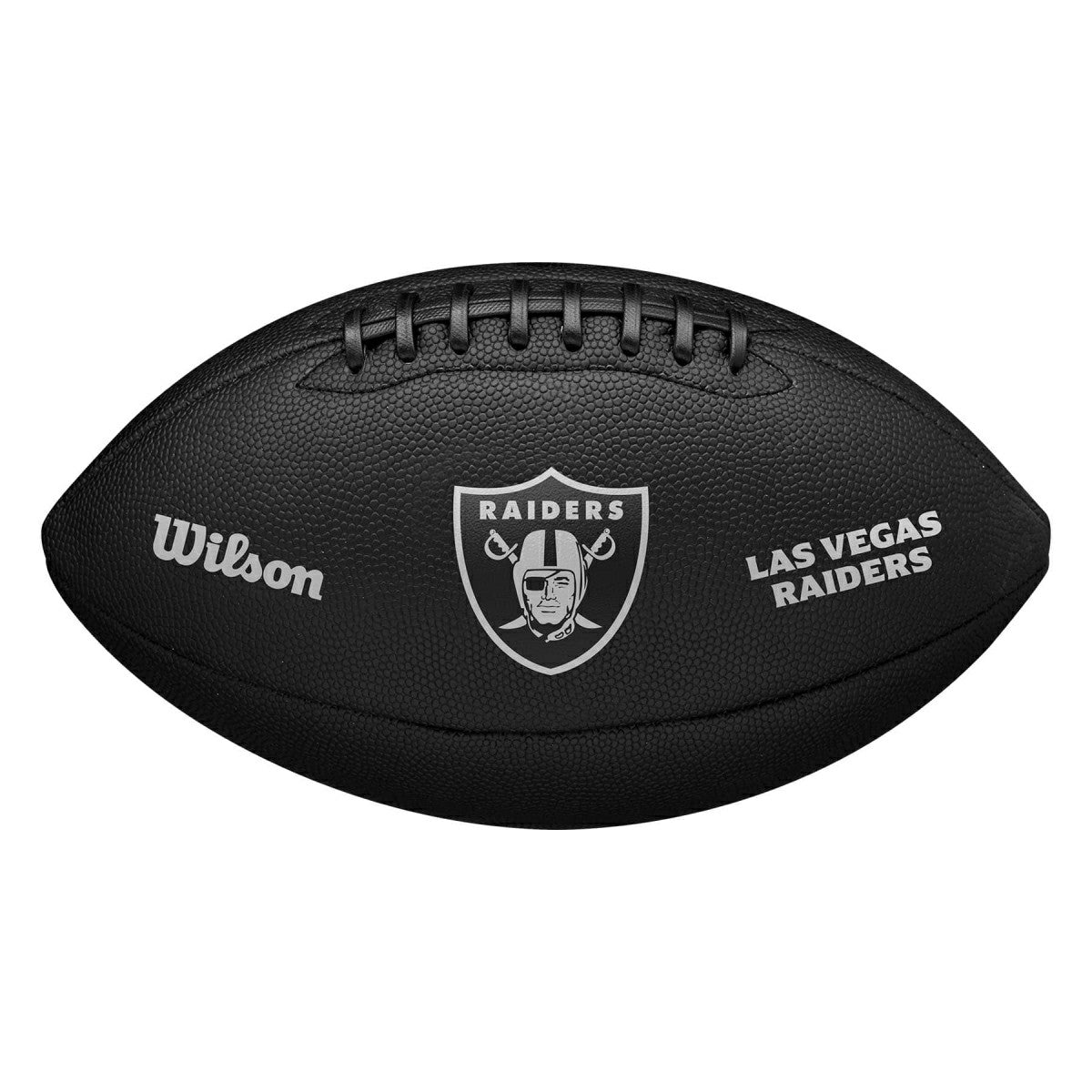 Las Vegas Raiders Wilson Metallic Premiere Full Size NFL Football - Taass Online