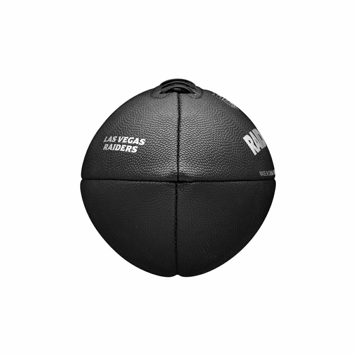 Las Vegas Raiders Wilson Metallic Premiere Full Size NFL Football - Taass Online