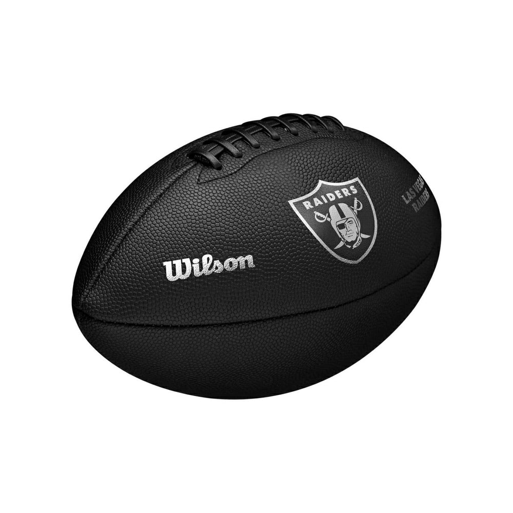 Las Vegas Raiders Wilson Metallic Premiere Full Size NFL Football - Taass Online