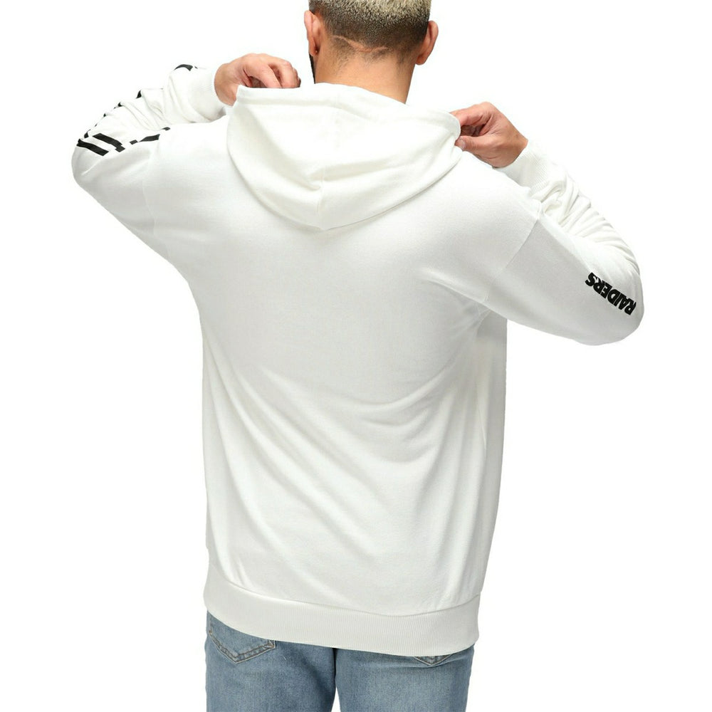 Las Vegas Raiders Recovered Ecru NFL Hoodie Cream - Taass outlet