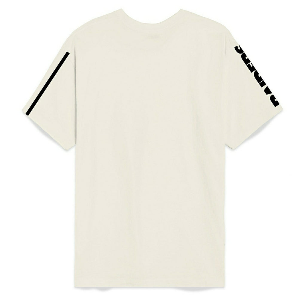 Las Vegas Raiders Recovered Ecru Slub NFL T-Shirt Cream - Taass discount
