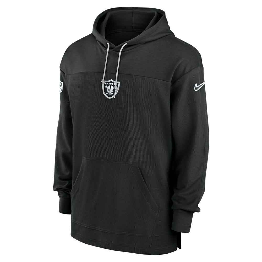 Las Vegas Raiders 2024 NFL On-Field Sideline Nike Jersey Hoodie Black - Taass discount