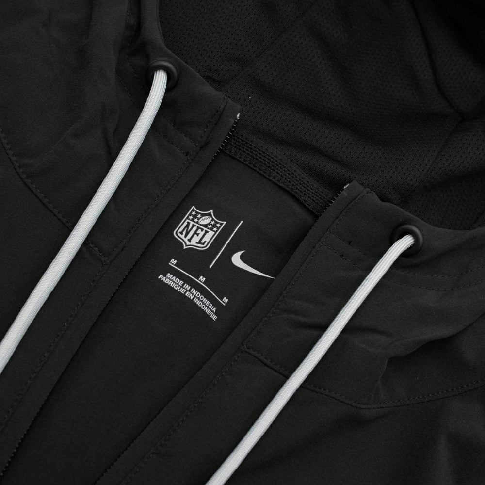 Las Vegas Raiders 2024 NFL Sideline Pre-Game Nike Lightweight Player Jacket Black - Taass sale
