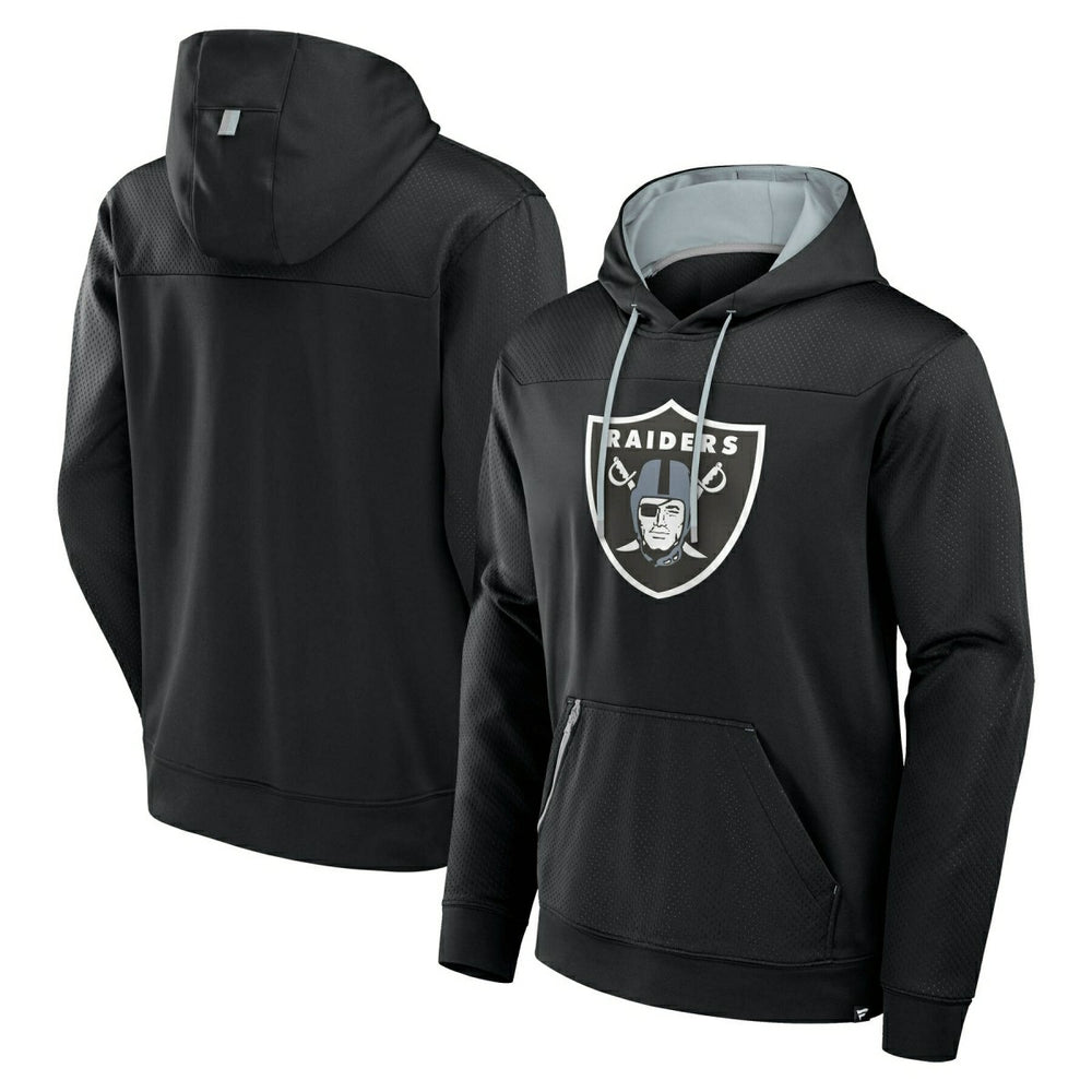 Las Vegas Raiders Defender Dot Faded NFL Hoodie Black - Taass for sale