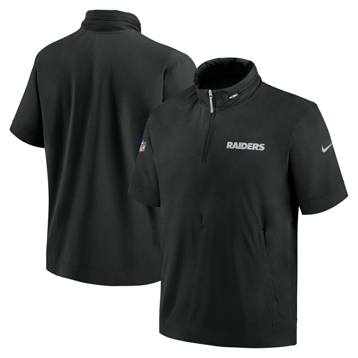 Las Vegas Raiders 2024 NFL Sideline Nike Lightweight Coach Jacket Black - Taass US