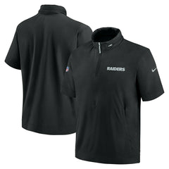 Las Vegas Raiders 2024 NFL Sideline Nike Lightweight Coach Jacket Black - Taass US