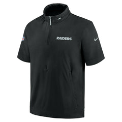 Las Vegas Raiders 2024 NFL Sideline Nike Lightweight Coach Jacket Black - Taass US