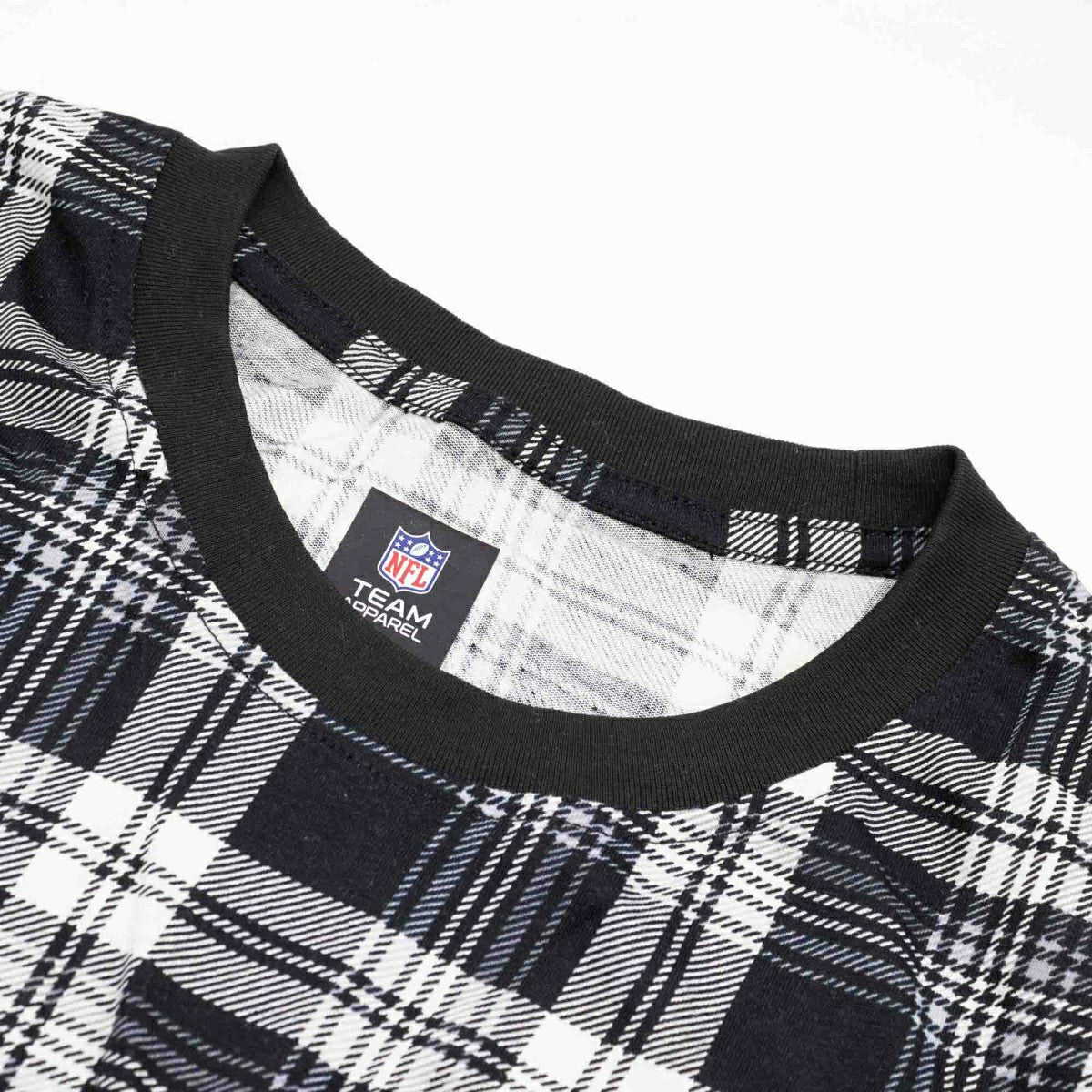 Las Vegas Raiders Plaid 2024 New Era 3rd Down NFL T-Shirt Black - Taass sale