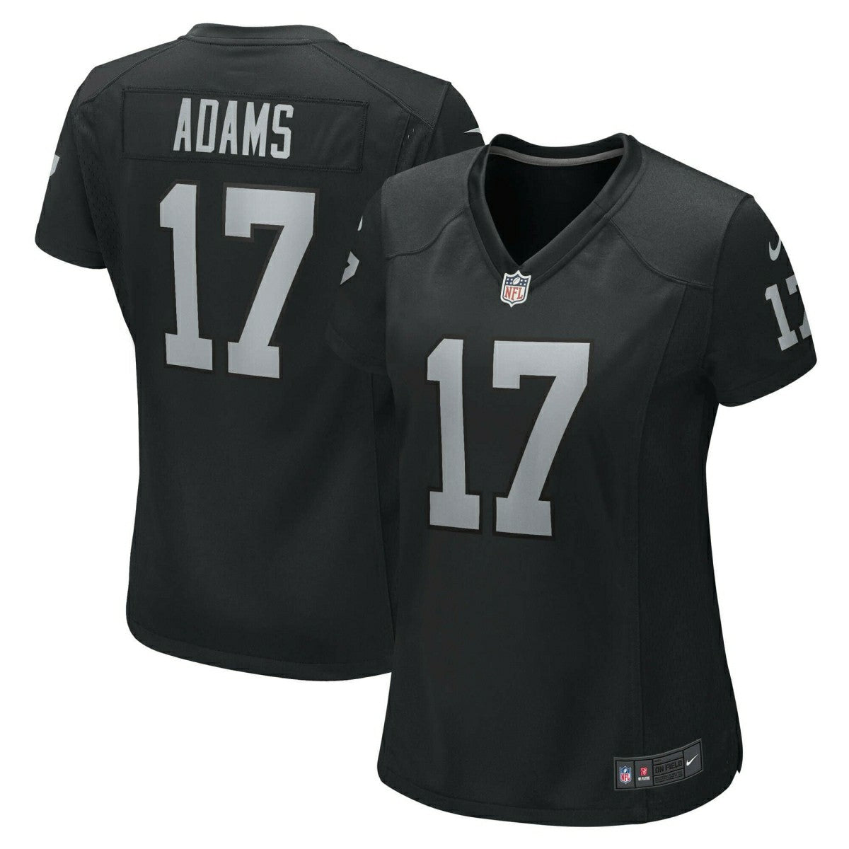 Davante Adams #17 Las Vegas Raiders Nike Game NFL Jersey Black (WOMEN'S) - Taass Online