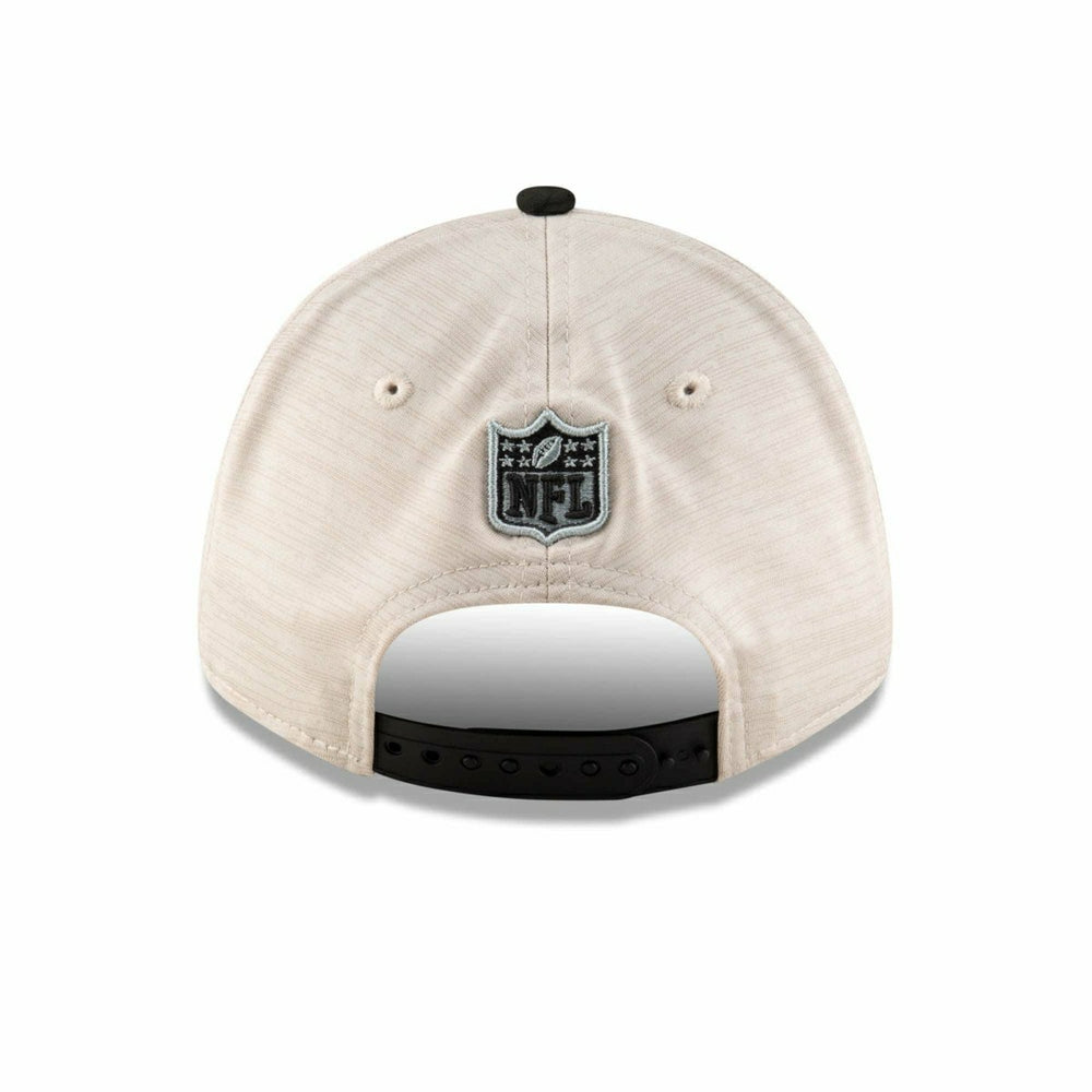 Oakland Raiders Historic 2024 NFL Sideline New Era Stretch-Snap 9FORTY Cap - Taass outlet