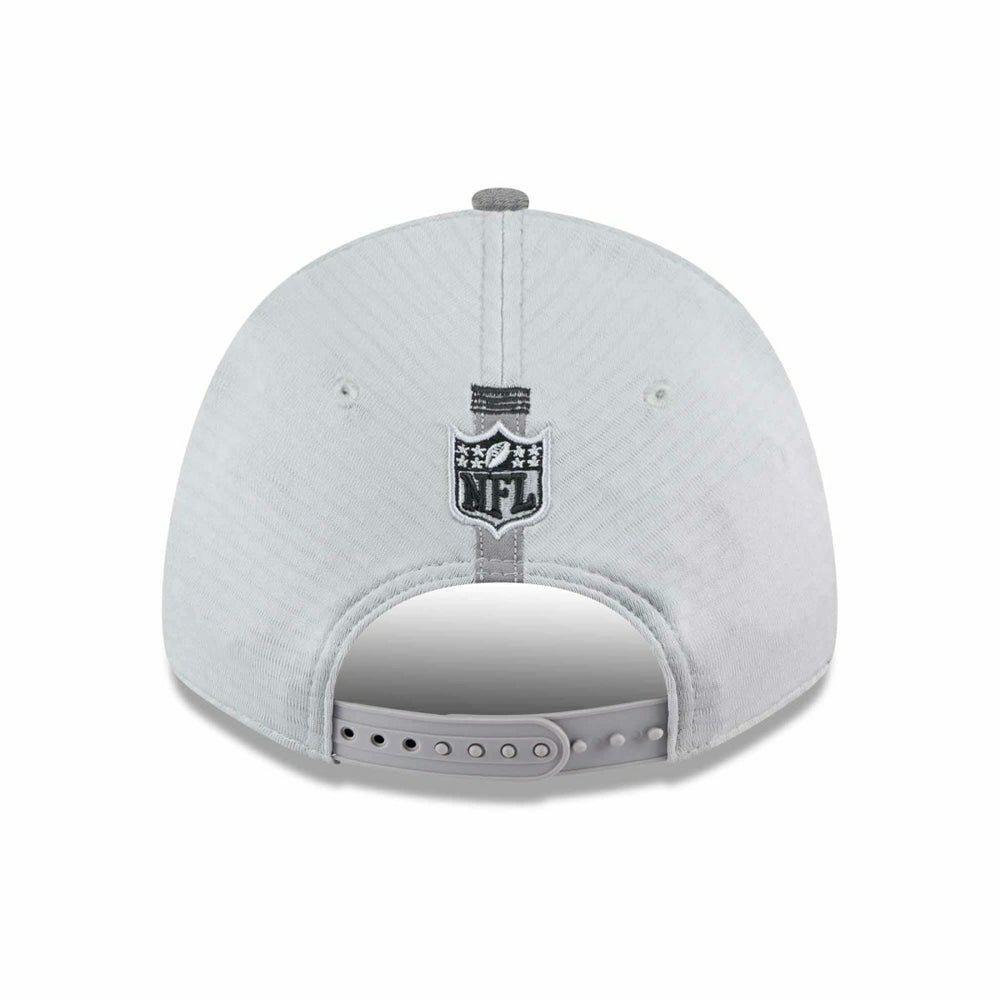 Las Vegas Raiders 2024 NFL Training Camp New Era Stretch-Snap 9FORTY Cap Gray - Taass discount