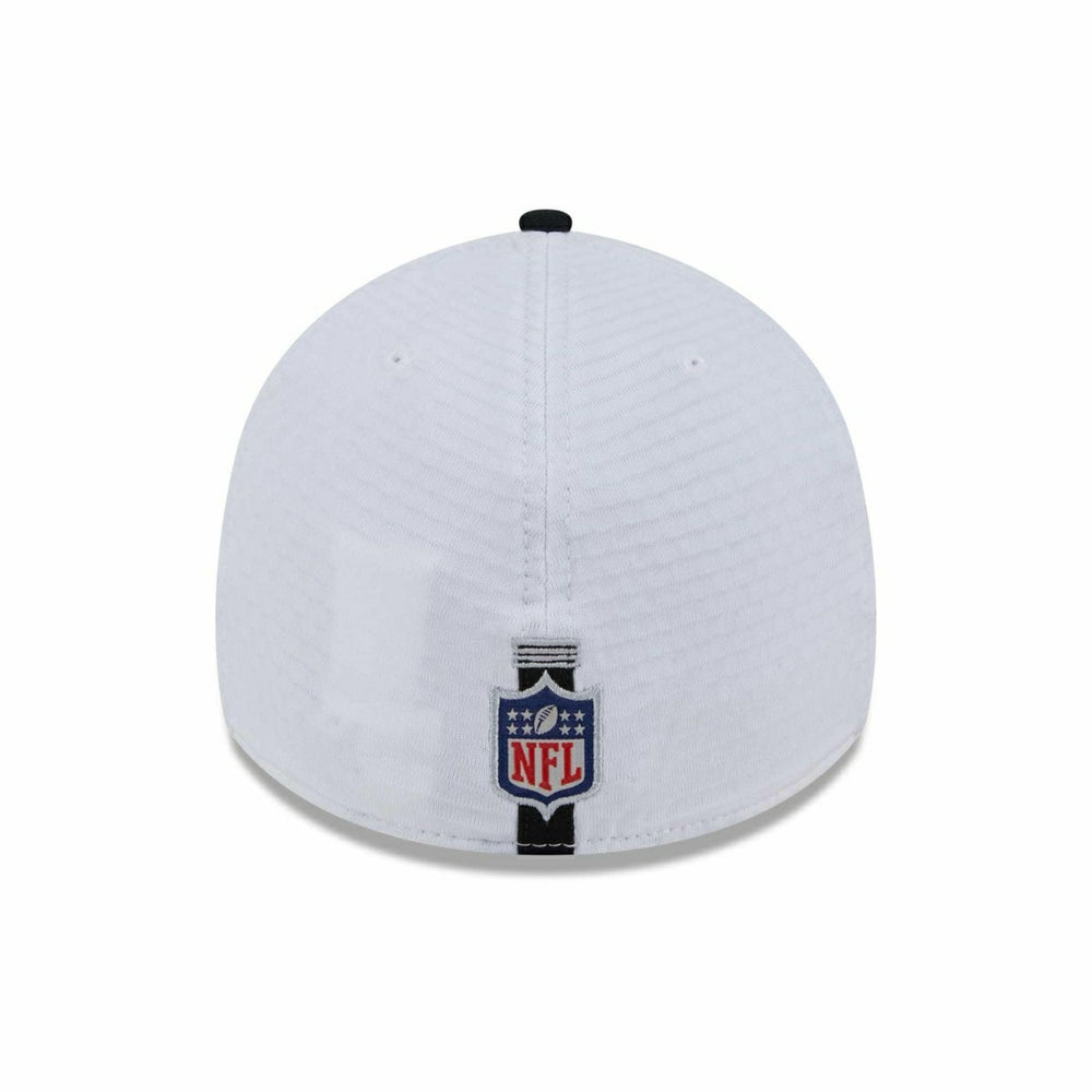 Las Vegas Raiders 2024 NFL Training Camp New Era 39THIRTY Flex Cap White - Taass US