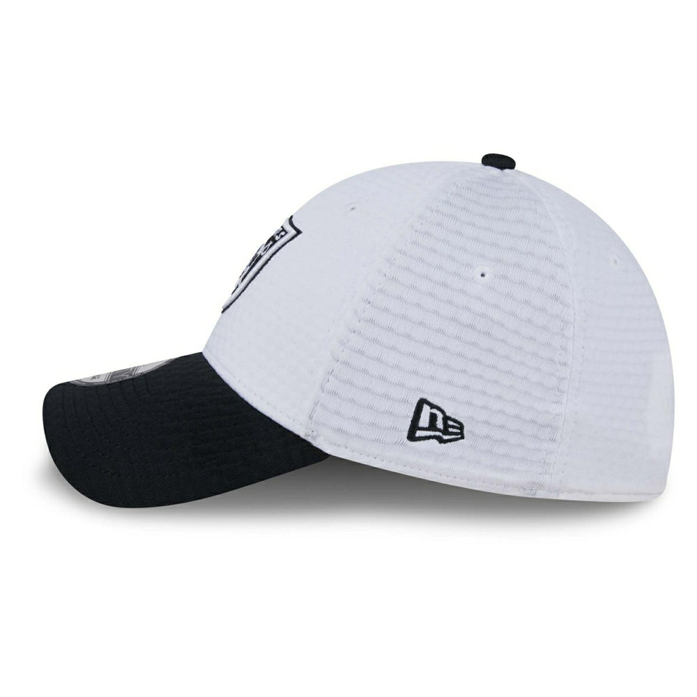 Las Vegas Raiders 2024 NFL Training Camp New Era 39THIRTY Flex Cap White - Taass US