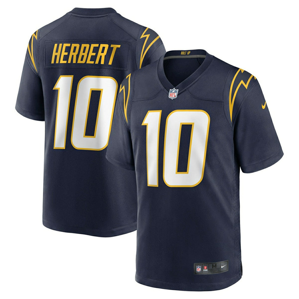 Justin Herbert #10 Los Angeles Chargers Nike Game NFL Football Jersey Navy - Taass discount