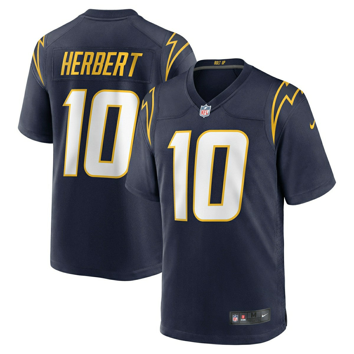 Justin Herbert #10 Los Angeles Chargers Nike Game NFL Football Jersey Navy - Taass discount
