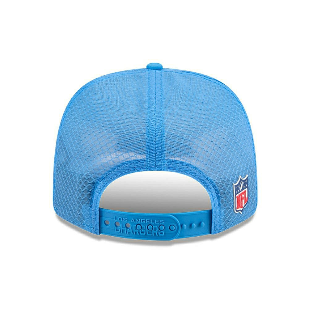 Los Angeles Chargers 2025 NFL On-Field Sideline 9SEVENTY Trucker Snapback Cap Blue - Taass US