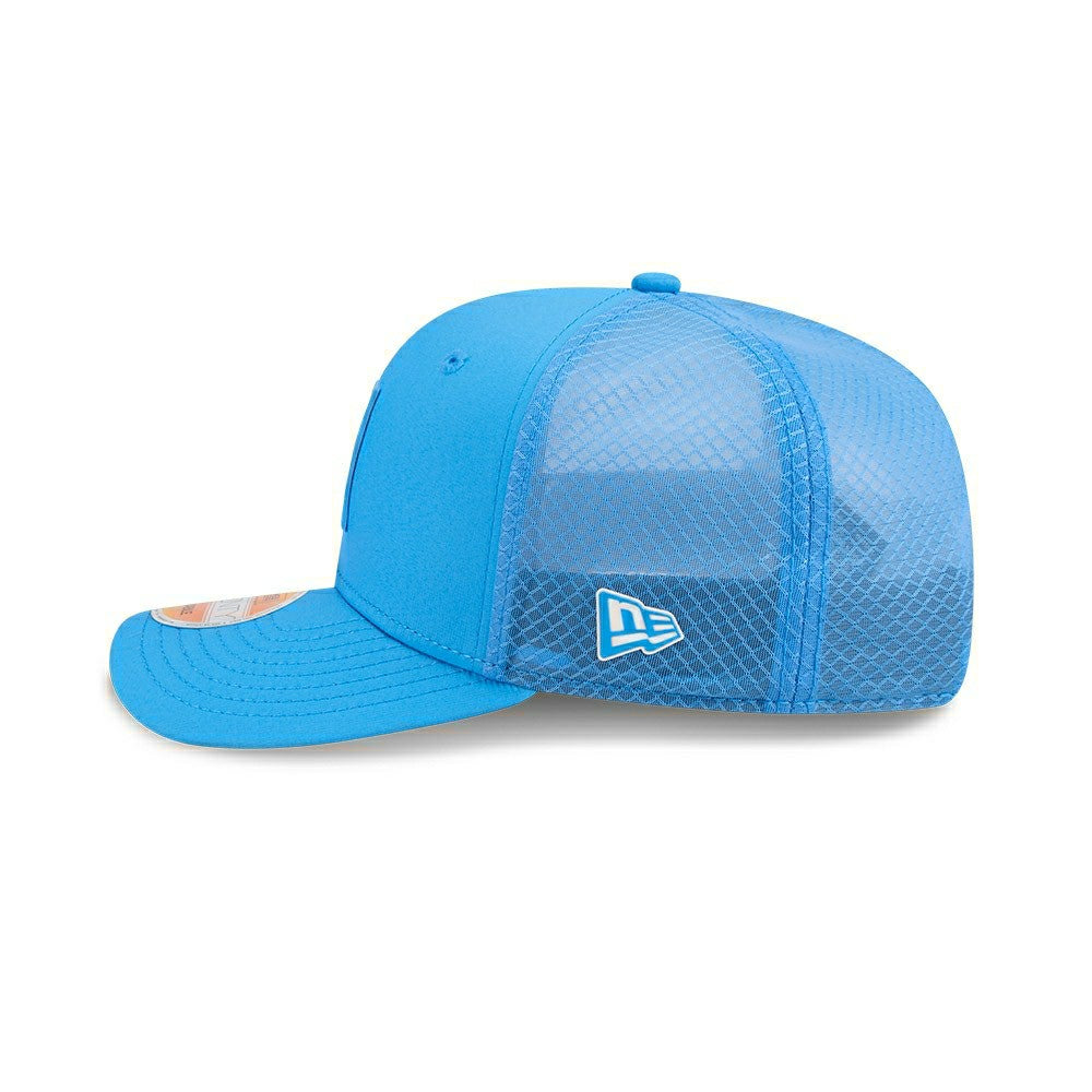 Los Angeles Chargers 2025 NFL On-Field Sideline 9SEVENTY Trucker Snapback Cap Blue - Taass US