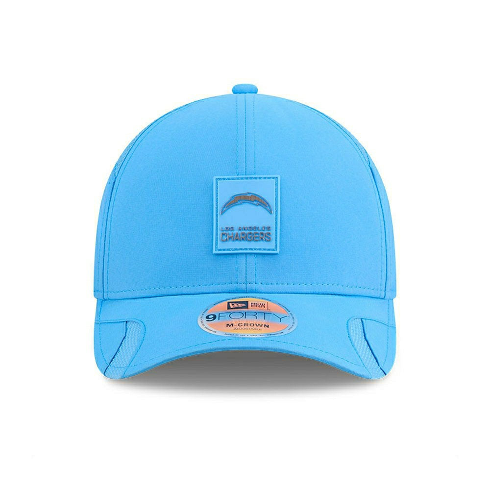 Los Angeles Chargers 2025 NFL On-Field Sideline 9FORTY M-Crown Cap Blue - Taass on sale