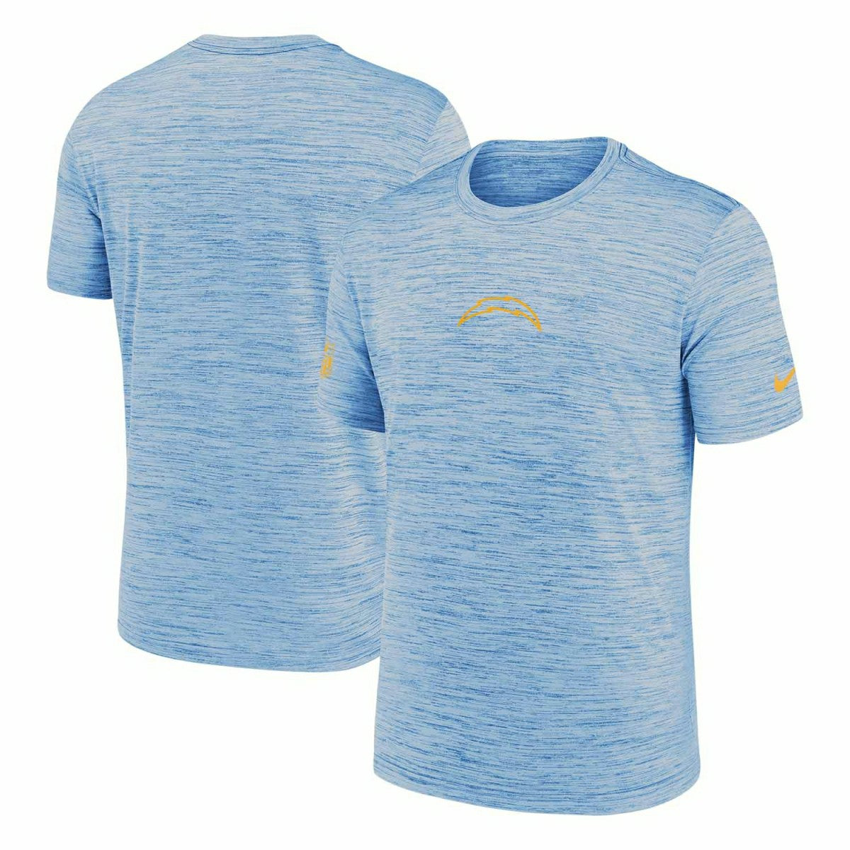 Los Angeles Chargers 2025 NFL Sideline Nike Velocity Performance T-Shirt Blue - Taass for sale