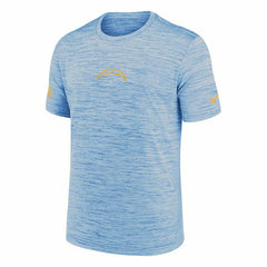 Los Angeles Chargers 2025 NFL Sideline Nike Velocity Performance T-Shirt Blue - Taass for sale