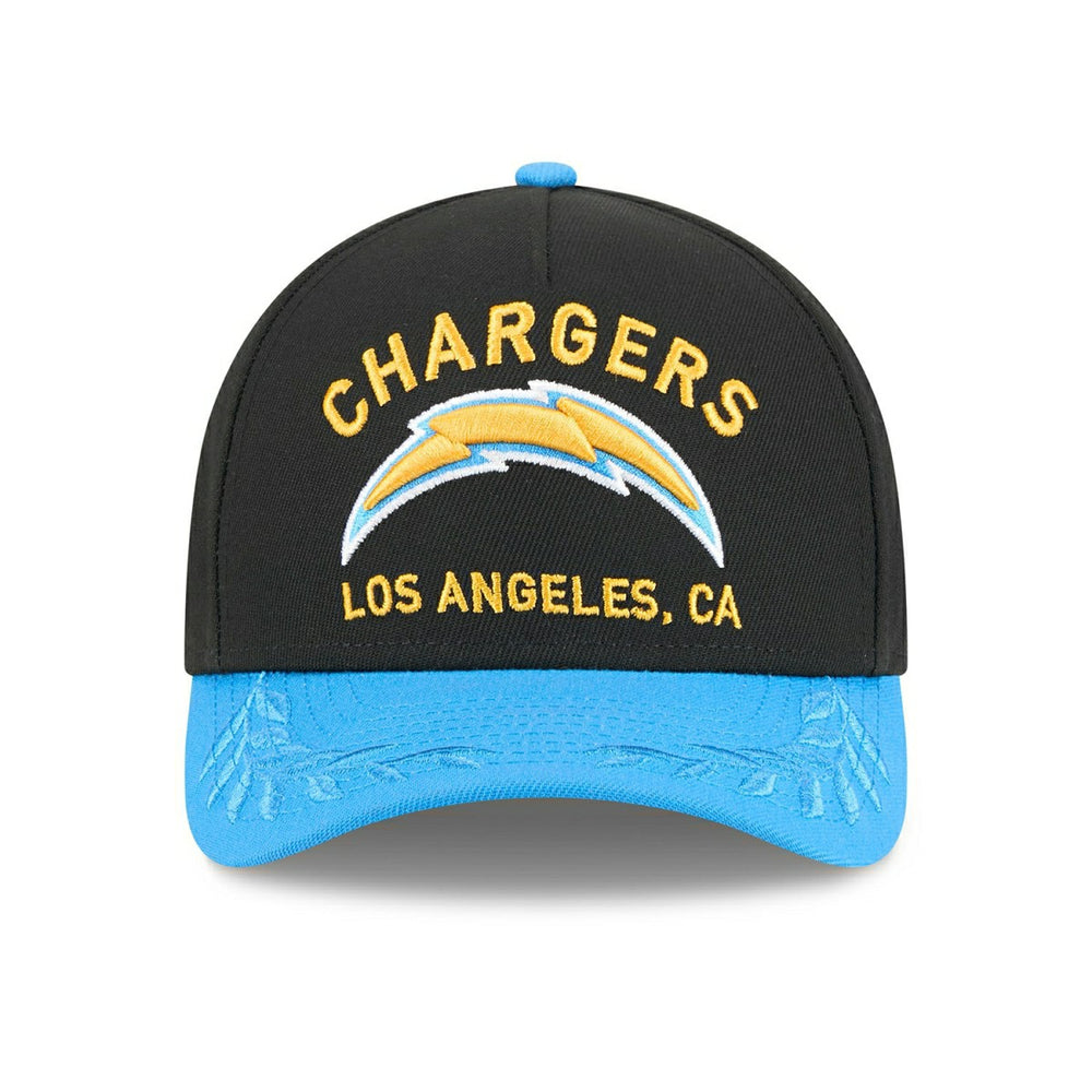 Los Angeles Chargers 2025 NFL Draft 9FORTY M-Crown A-Frame Snapback Cap Black - Taass outlet