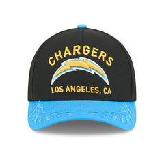 Los Angeles Chargers 2025 NFL Draft 9FORTY M-Crown A-Frame Snapback Cap Black - Taass outlet