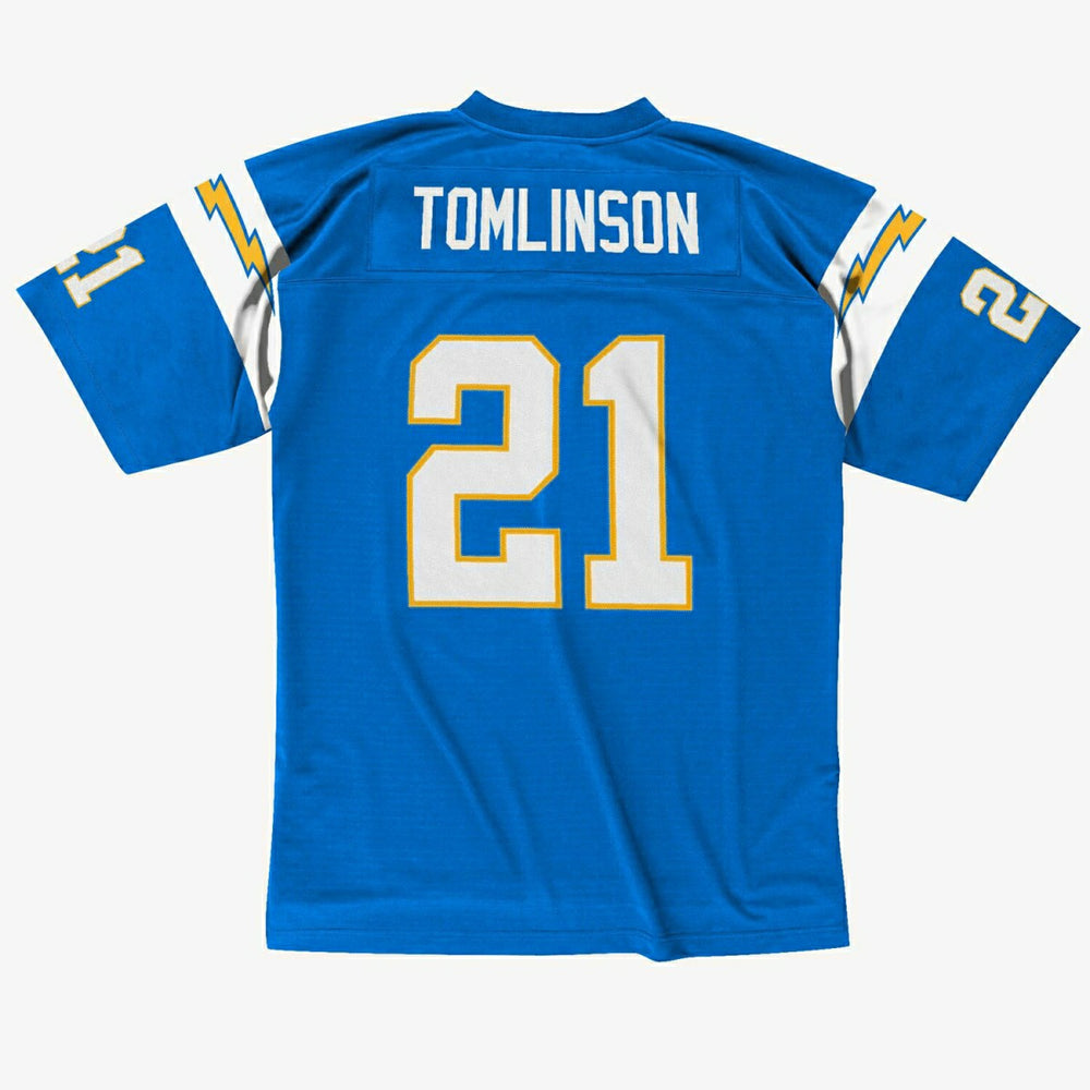 LaDainian Tomlinson #21 San Diego Chargers 2002 Mitchell & Ness Legacy NFL Jersey Blue - Taass for sale