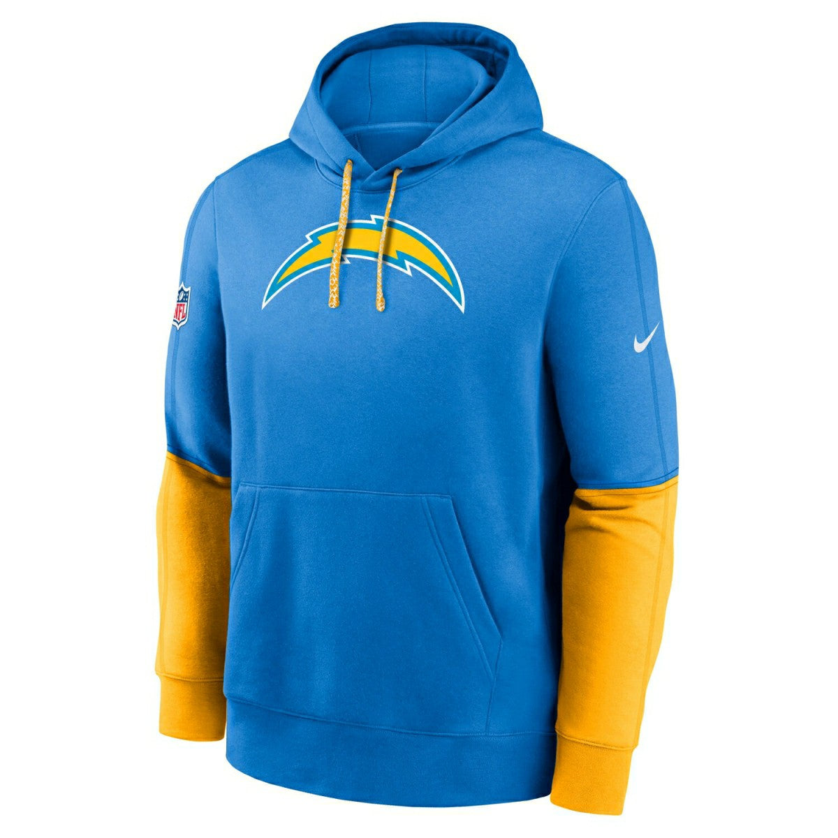 Los Angeles Chargers 2024 NFL Sideline Nike Club Hoodie Blue - Taass Online