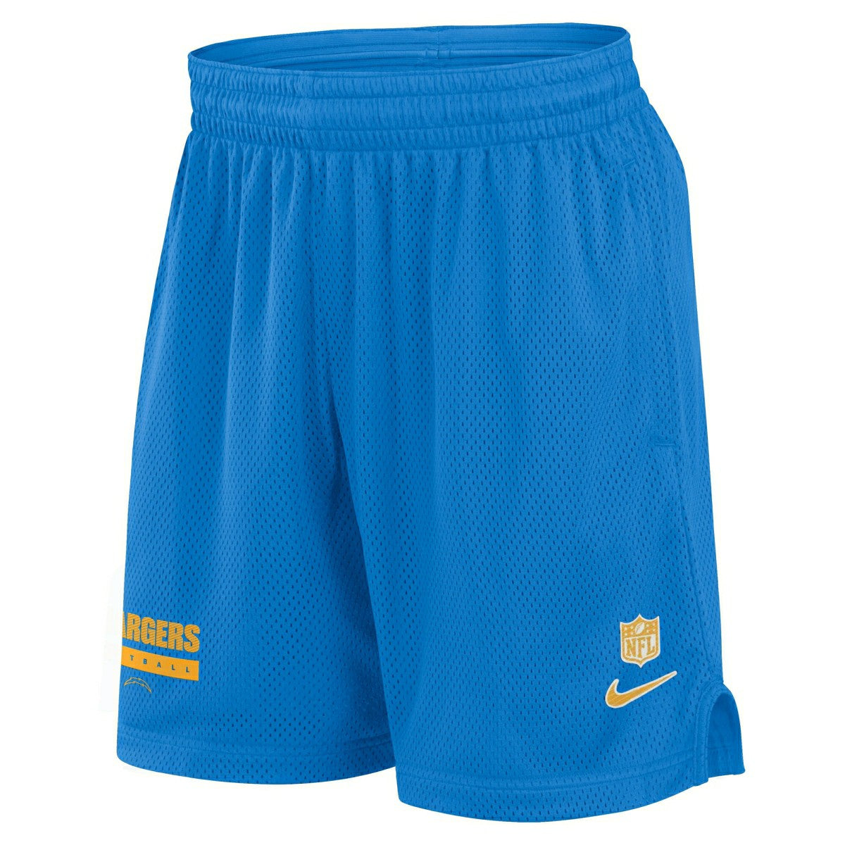 Los Angeles Chargers 2024 NFL Sideline Mesh Nike Dri-FIT Shorts Blue - Taass US