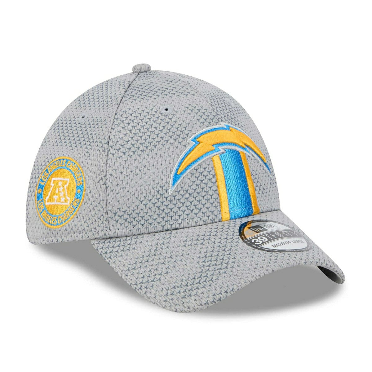 Los Angeles Chargers 2024 NFL Sideline New Era 39THIRTY Flex Cap Gray - Taass on sale