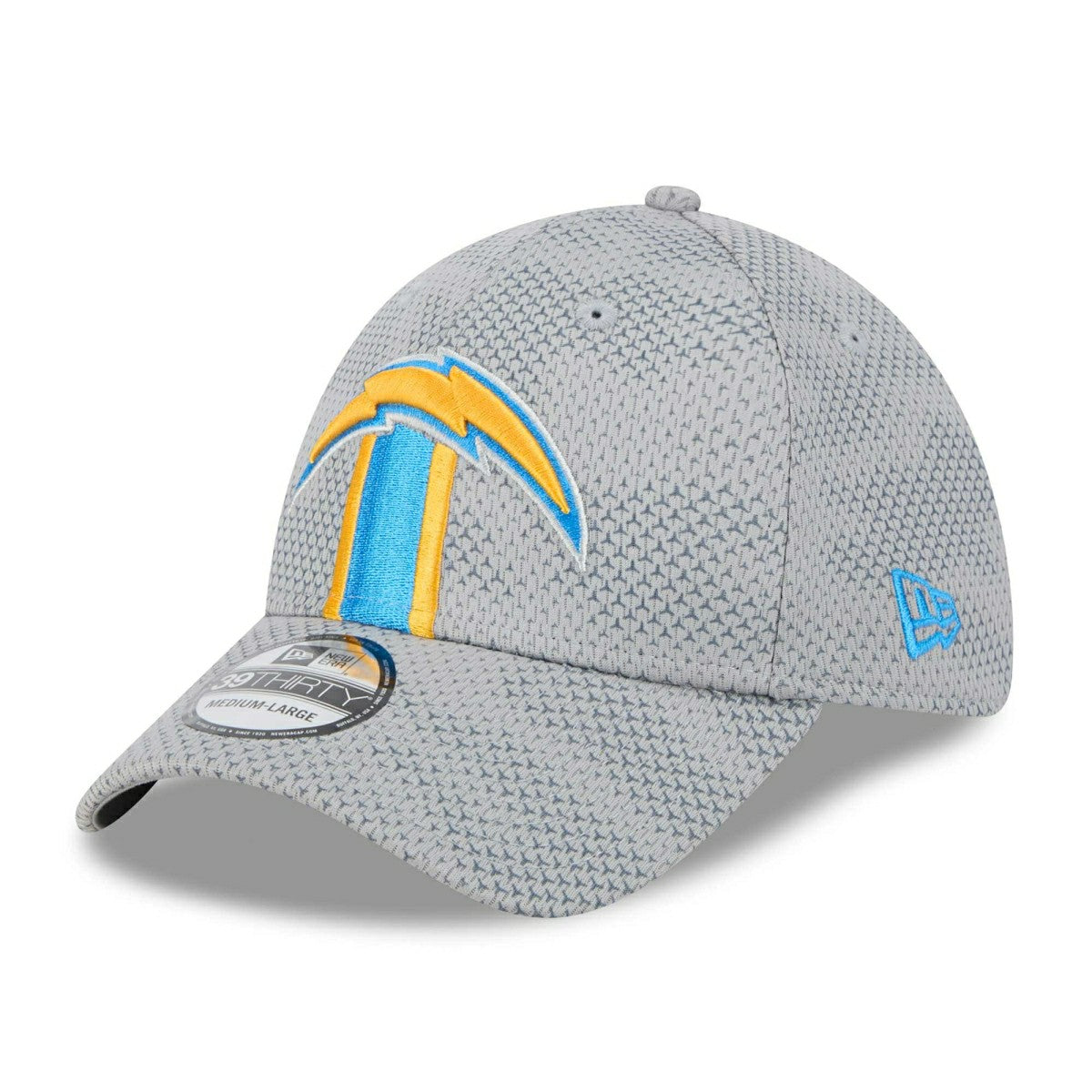 Los Angeles Chargers 2024 NFL Sideline New Era 39THIRTY Flex Cap Gray - Taass on sale