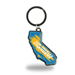 Los Angeles Chargers State Shaped NFL Key Ring - Taass outlet