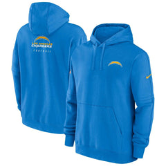 Los Angeles Chargers 2023 NFL Sideline Nike Club Hoodie Blue - Taass discount