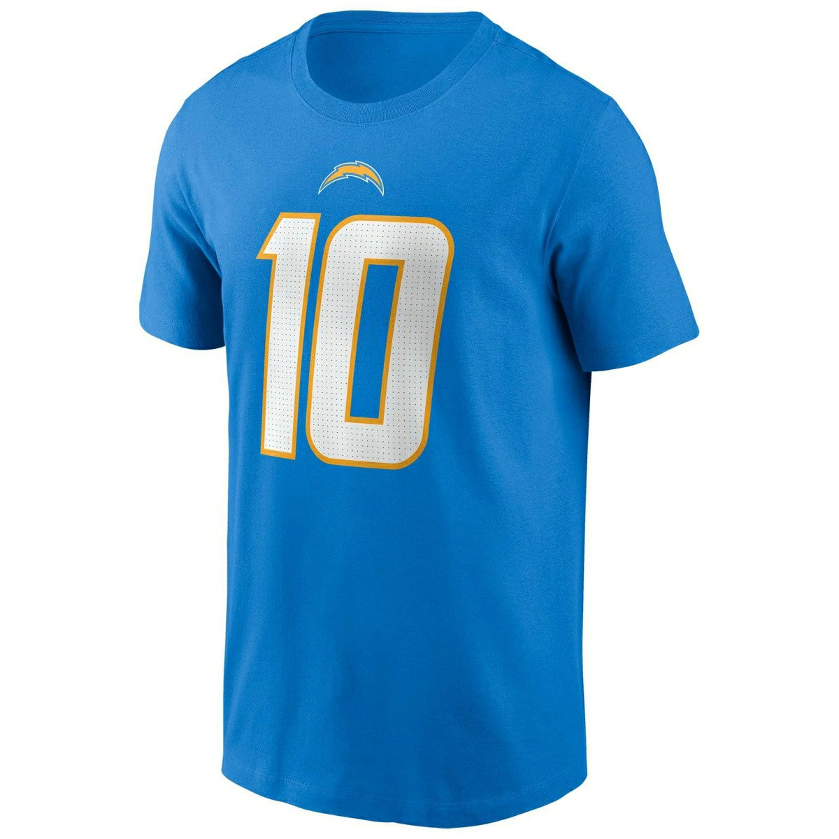 Justin Herbert #10 Los Angeles Chargers Nike Player NFL T-Shirt Blue - Taass sale